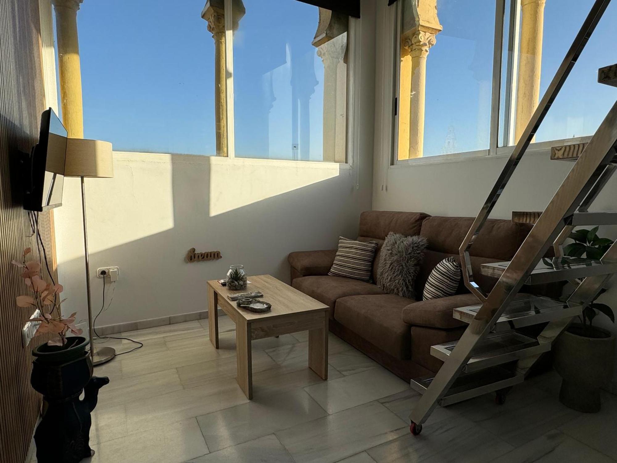 Apartament Atico De La Sultana Con Terraza Privada Kordoba Zewnętrze zdjęcie